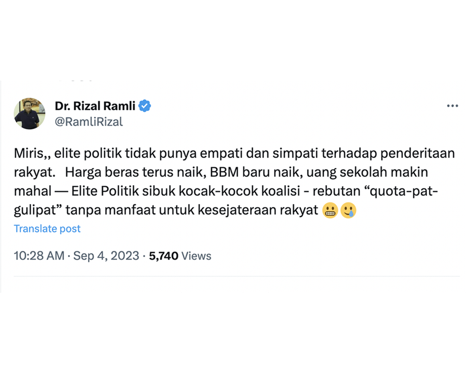 KOMUNITAS SAMBAL - Solidaritas Anak Muda Berbasis Ahlak dan Loyalitas sorotan