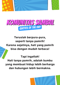 hati tanpa pamrih