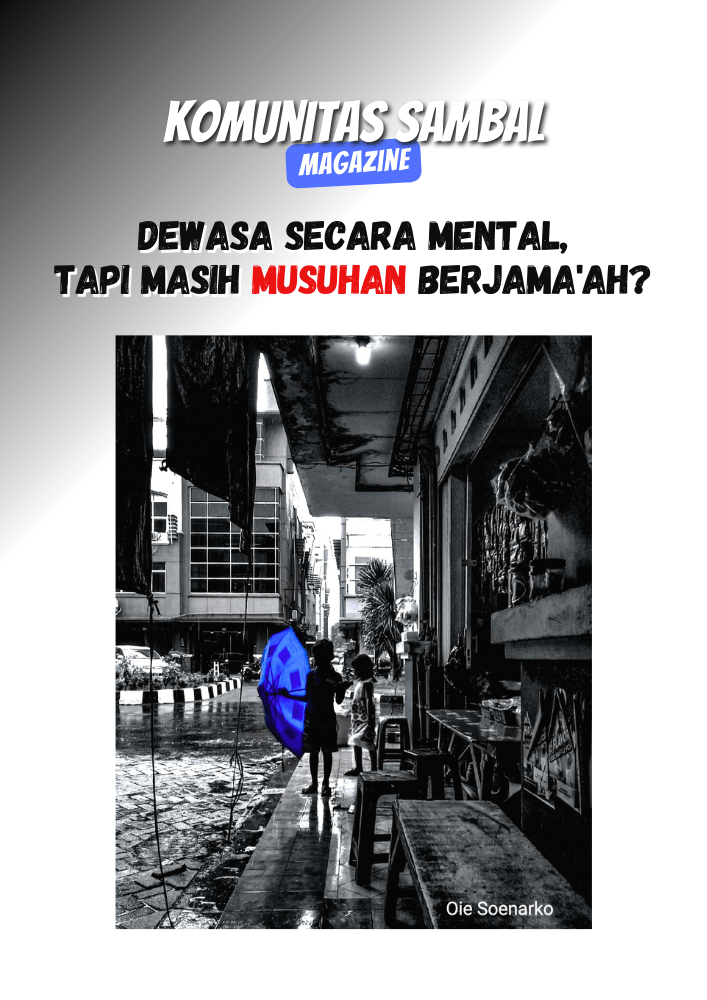KOMUNITAS SAMBAL - Solidaritas Anak Muda Berbasis Ahlak dan Loyalitas Dewasa Secara Mental