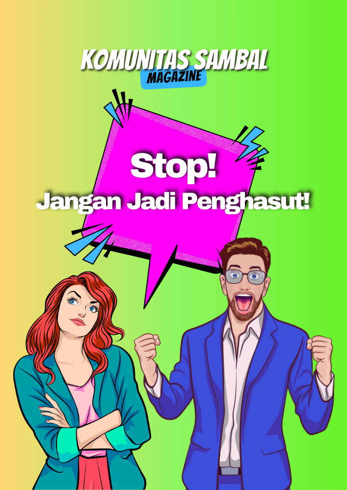 jangan jadi penghasut