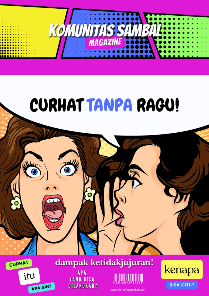 KOMUNITAS SAMBAL - Solidaritas Anak Muda Berbasis Ahlak dan Loyalitas Curhat Tanpa Ragu Komunitas Sambal