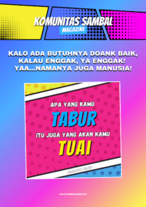 Kalo Ada Butuhnya Doank Baik, Kalau Enggak, Ya Enggak! Yaa…Namanya Juga Manusia!