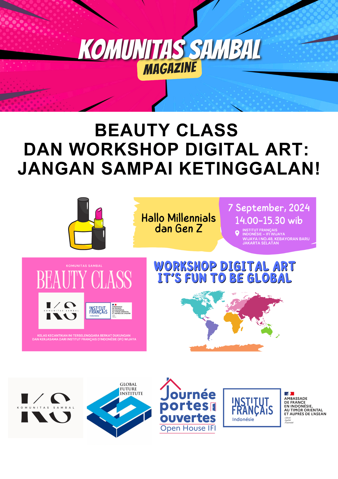 Beauty Class dan Digital Art