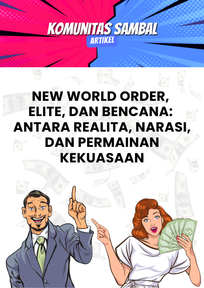 KOMUNITAS SAMBAL - Solidaritas Anak Muda Berbasis Ahlak dan Loyalitas New World Order, Elite, dan Bencana: Antara Realita, Narasi, dan Permainan Kekuasaan