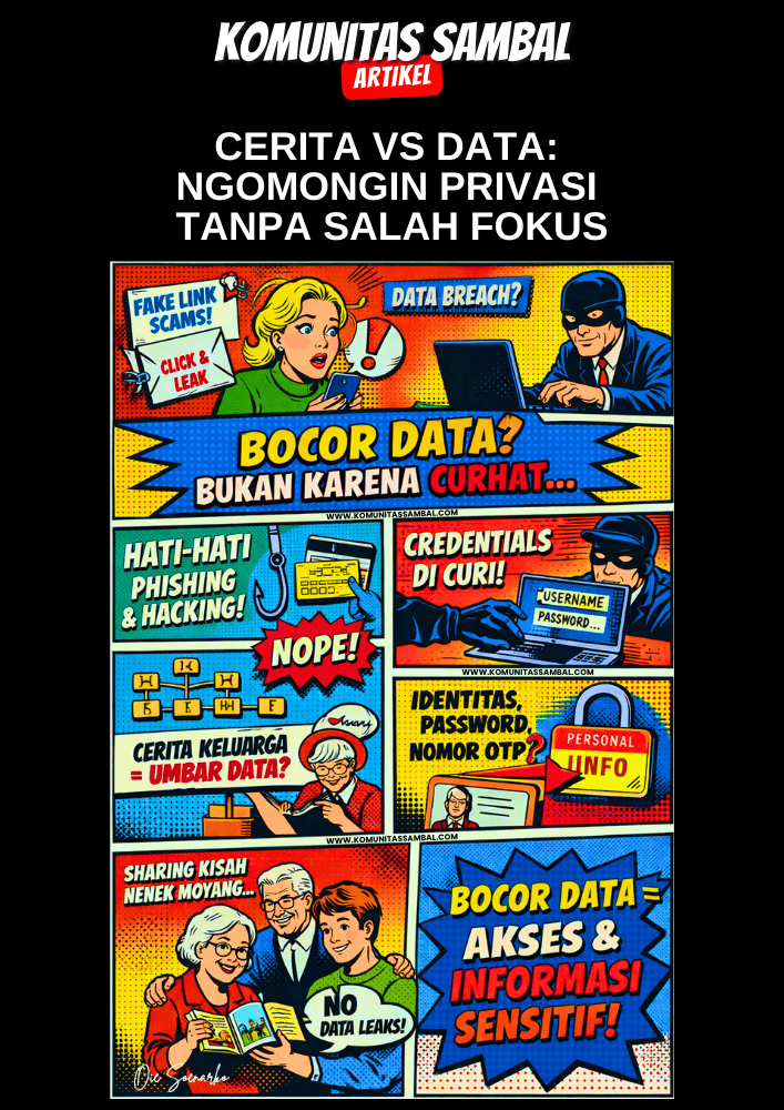 Cerita vs Data: Ngomongin Privasi Tanpa Salah Fokus