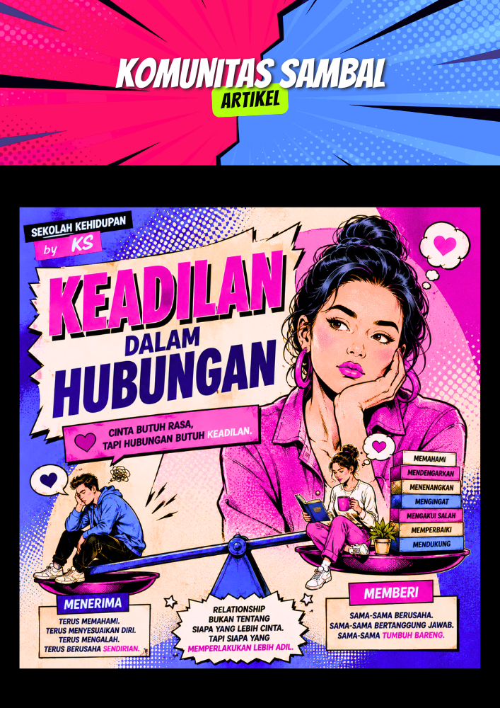 Hubungan Paling Berbahaya Bukan yang Penuh Drama. Tapi yang Terasa "Normal", Padahal Nggak Pernah Adil.